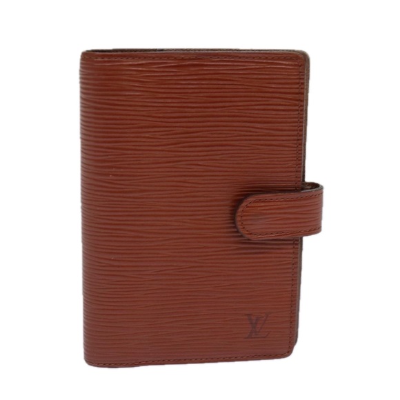 LOUIS VUITTON Epi Agenda PM Day Planner Cover Kenya Brown R20053 LV Auth ar12361 - Picture 1 of 16